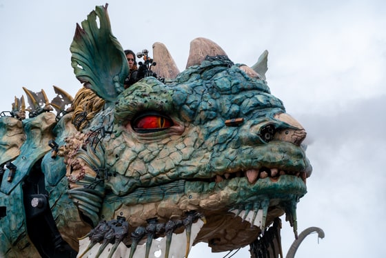 Le Dragon de Calais, photographed in 2019