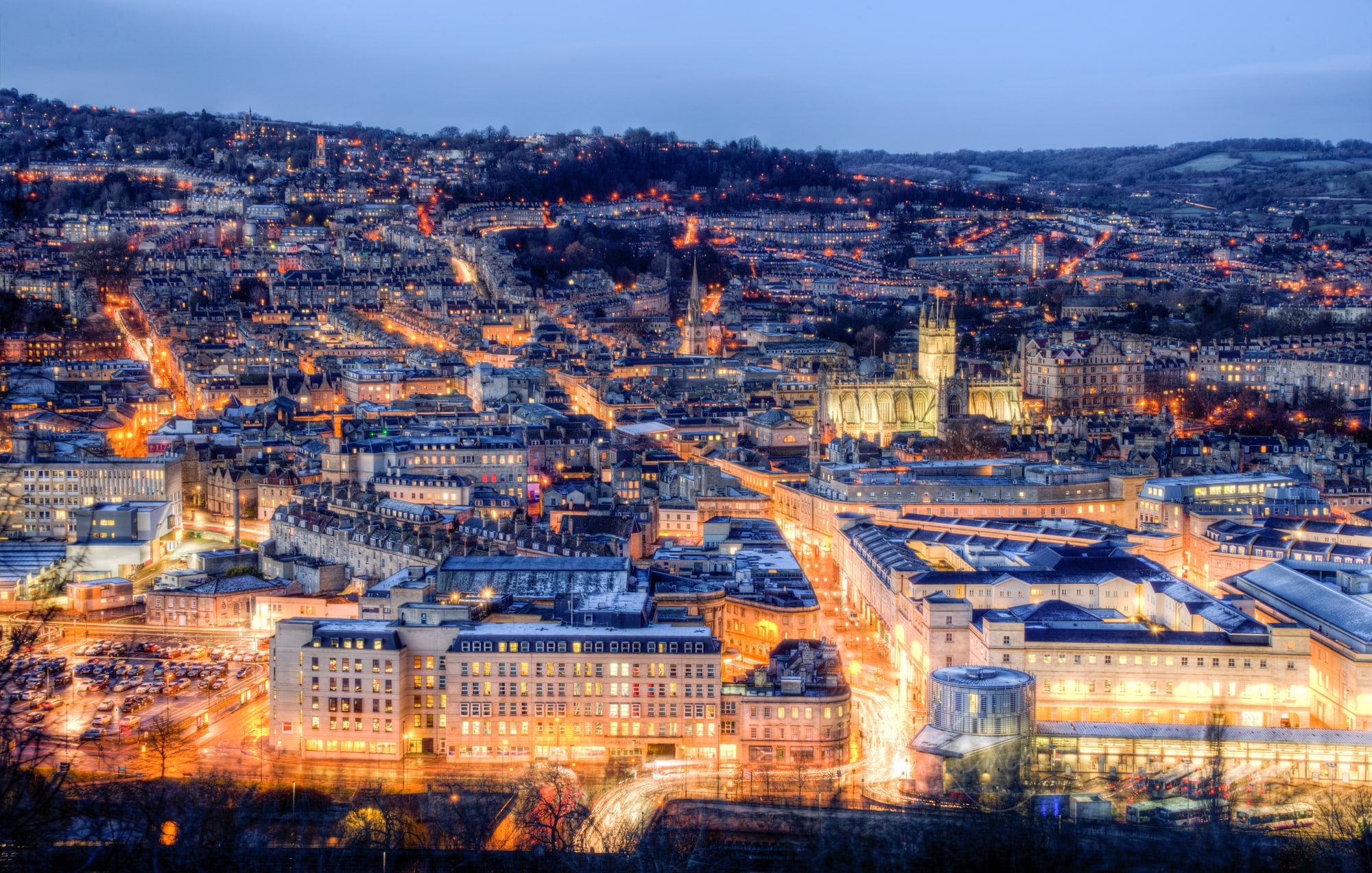 City of Bath from Alexandra Park